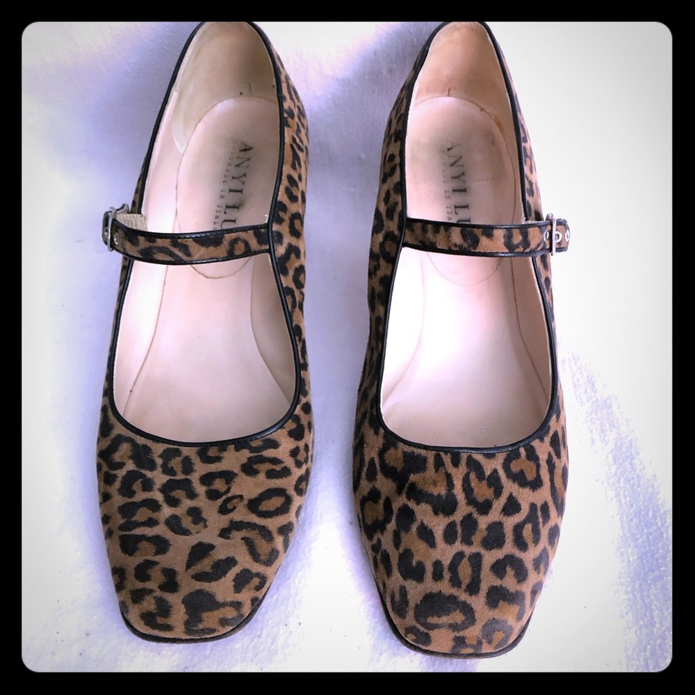 Anyi Lu animal print grown up Mary Jane’s